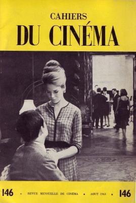 Cover of Cahiers du Cinéma 146 (1963), with a still from THE FIRE WITHIN (Louis Malle, 1963)